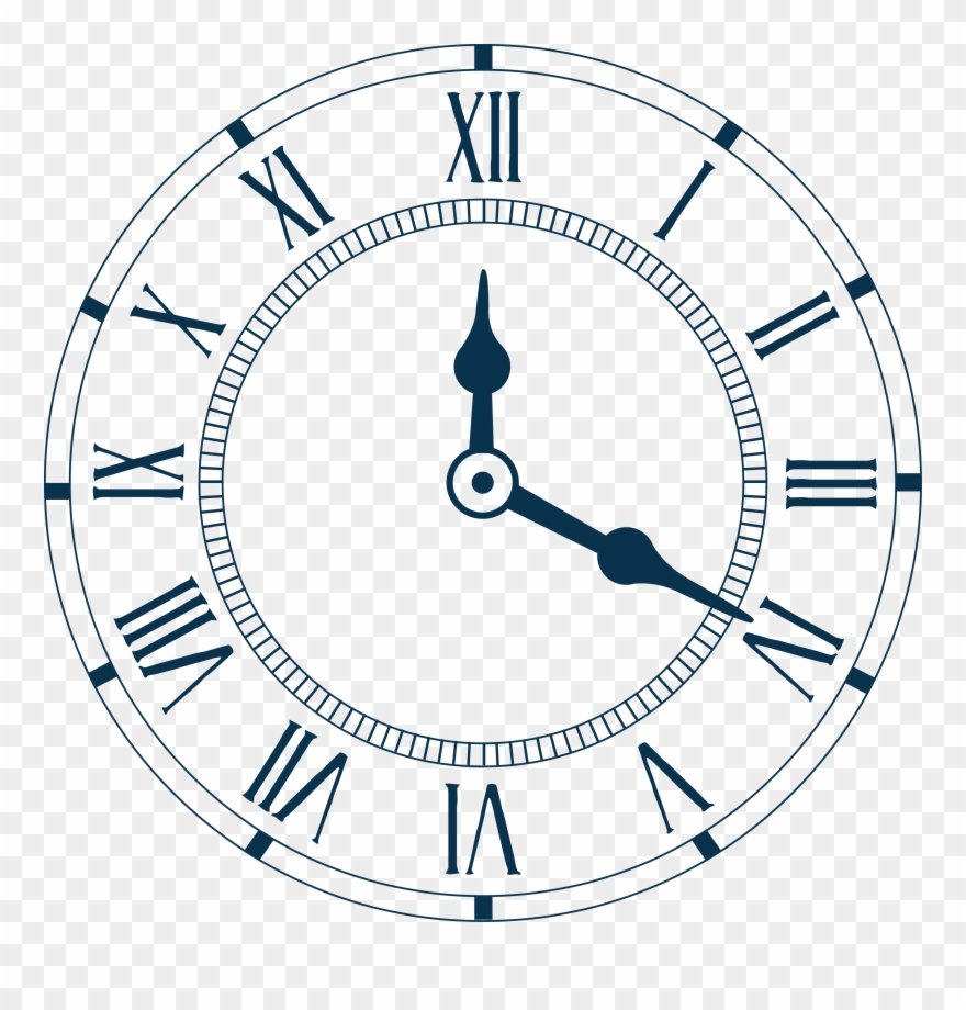 Hours - Clock Transparent Time Png Clipart