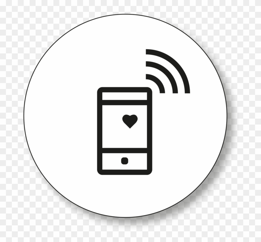 Well Connected The Data Are Trans-mitted From The Wearable - Mobile Phone Clipart