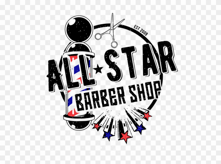 All-star Barbershop - Note Cards (pk Of 20) Clipart