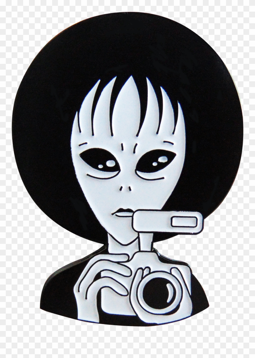 Strange And Unusual Pin / Lydia Alien Photographer - Illustration Clipart