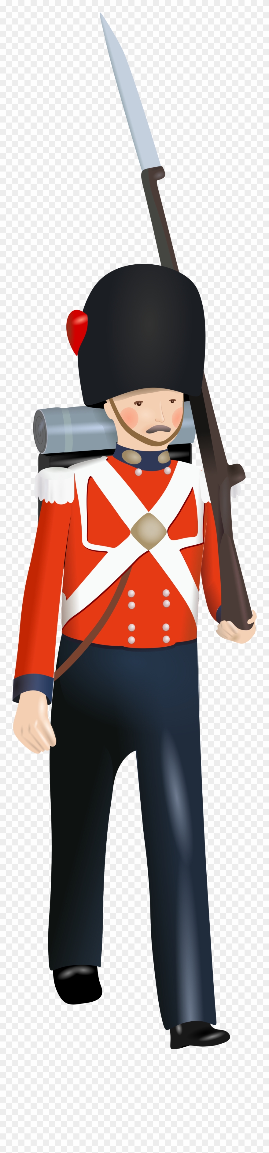 Soldier Clipart English Soldier - 1700 Soldier Png Transparent Png