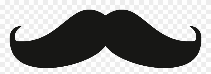 Black Black Black Black - Stache Png Clipart