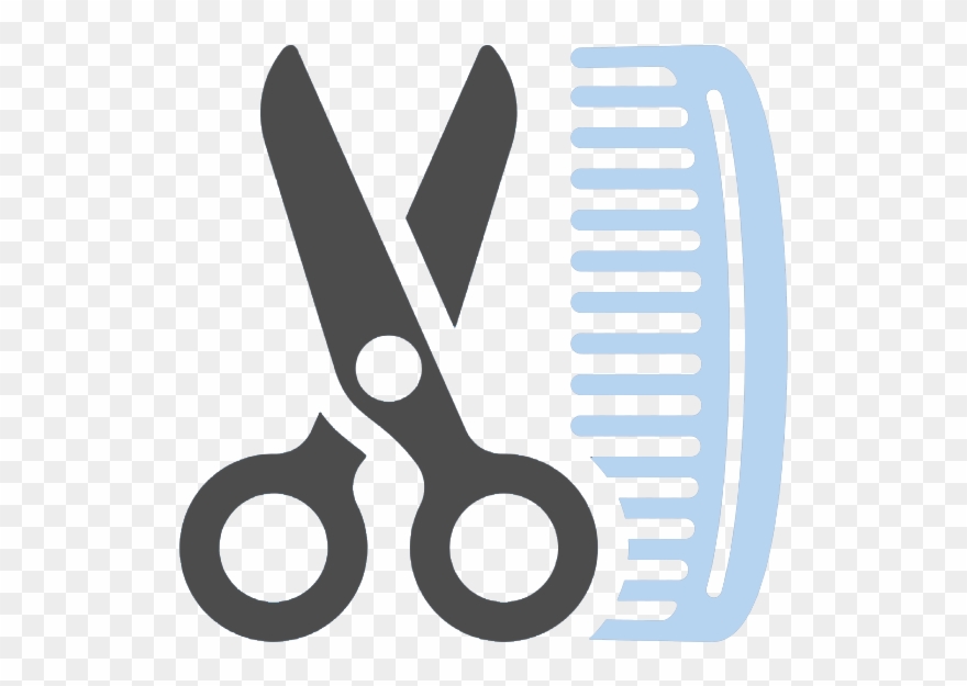 Accommodations And Agents, Beauty And Barber Shops - Scissors School Icon Png Clipart