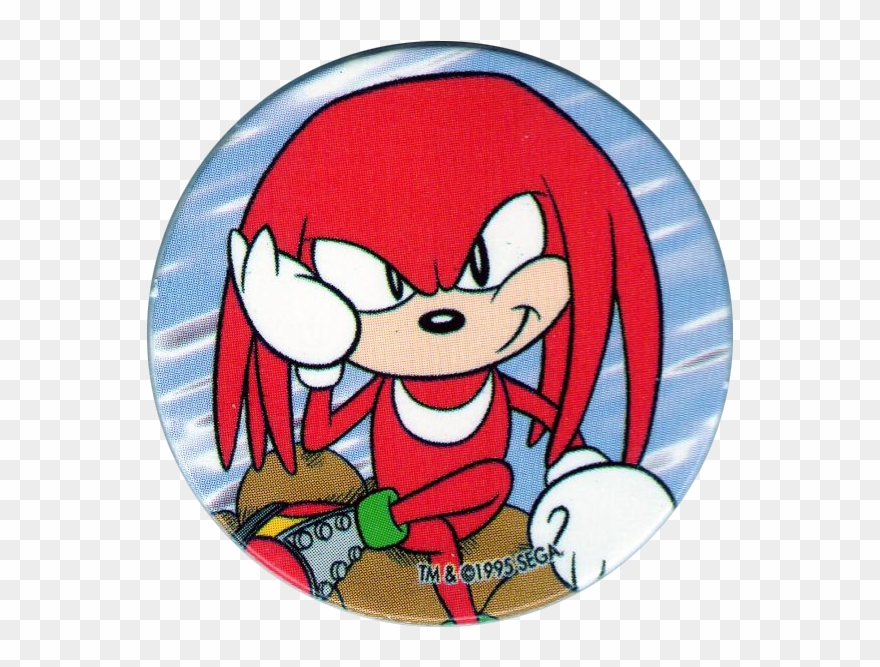 #35 - Knuckles The Echidna Clipart