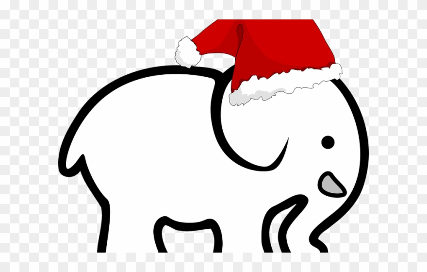 Christmas Clipart Elephant - Clip Art White Elephant Gift Exchange - Png Download