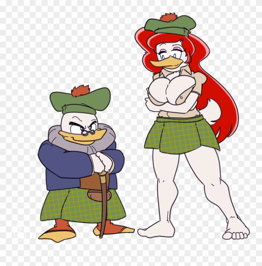 World's 2nd Richest Quack - Cartoon Clipart