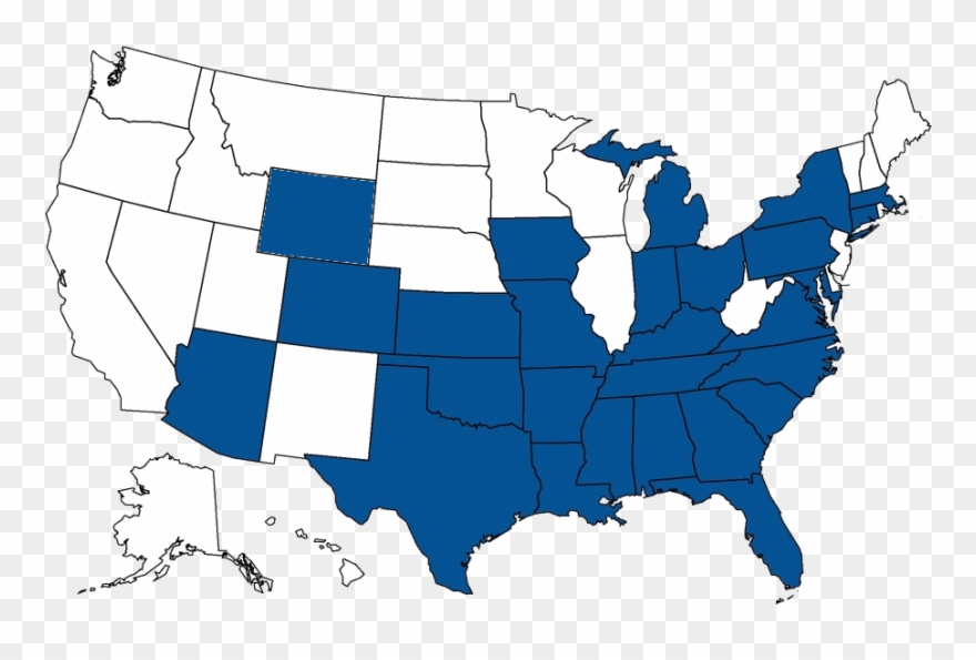 United States Map Showing Gse Consulting Engineers - Election Of 1874 Clipart
