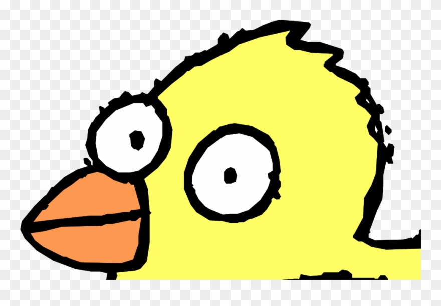 Thats Just How I Like It - Bird Cartoon Black And White Clipart