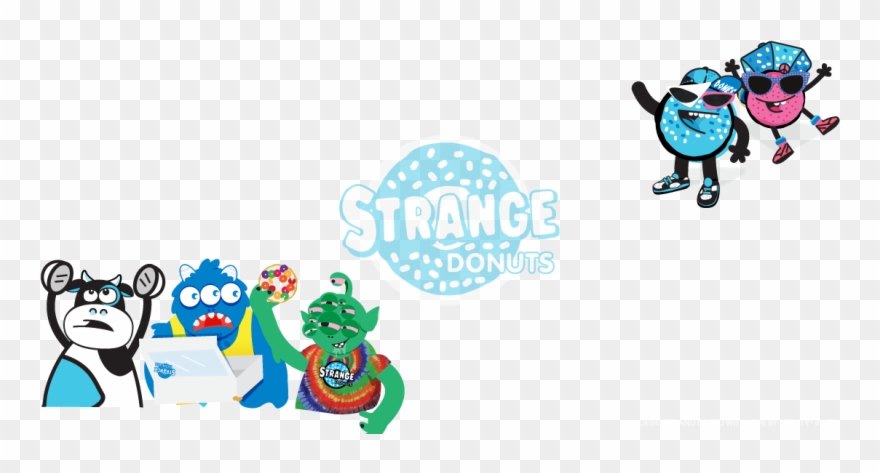 Strange Donuts Clipart