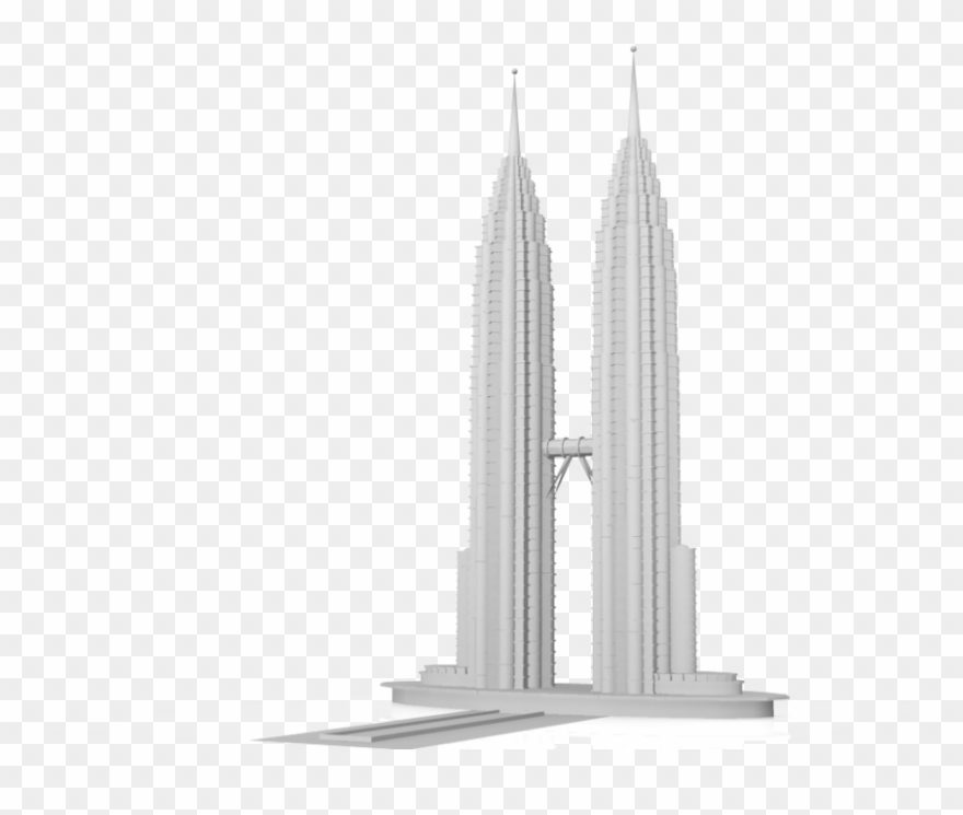 Png Transparent Library Drawing Pics - Twin Towers Cartoon Png Clipart