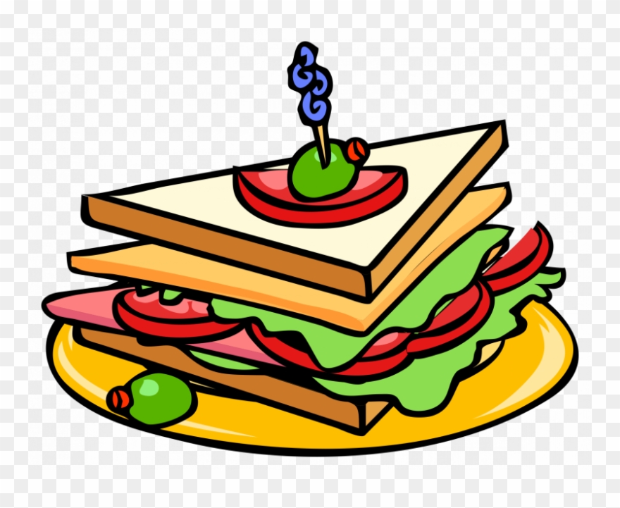 Sandwich Clipart Png - Club Sandwich Clipart Transparent Png