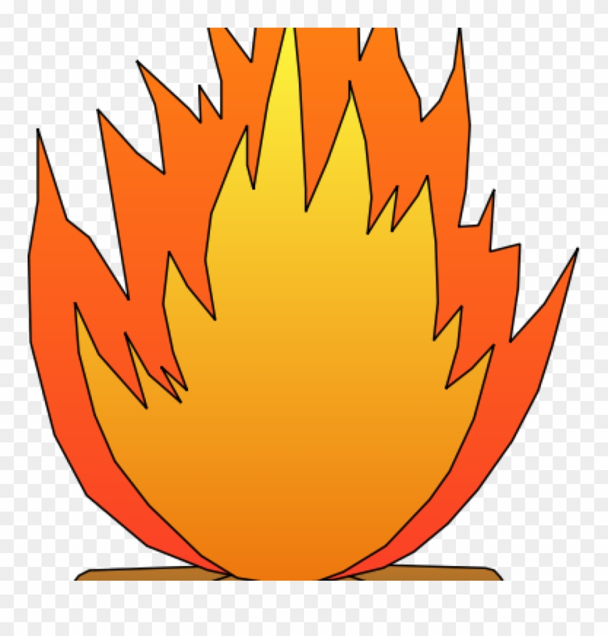 Fire Clipart Free Fire Clipart Clipart Panda Free Clipart - Ateş Boyama Sayfası - Png Download