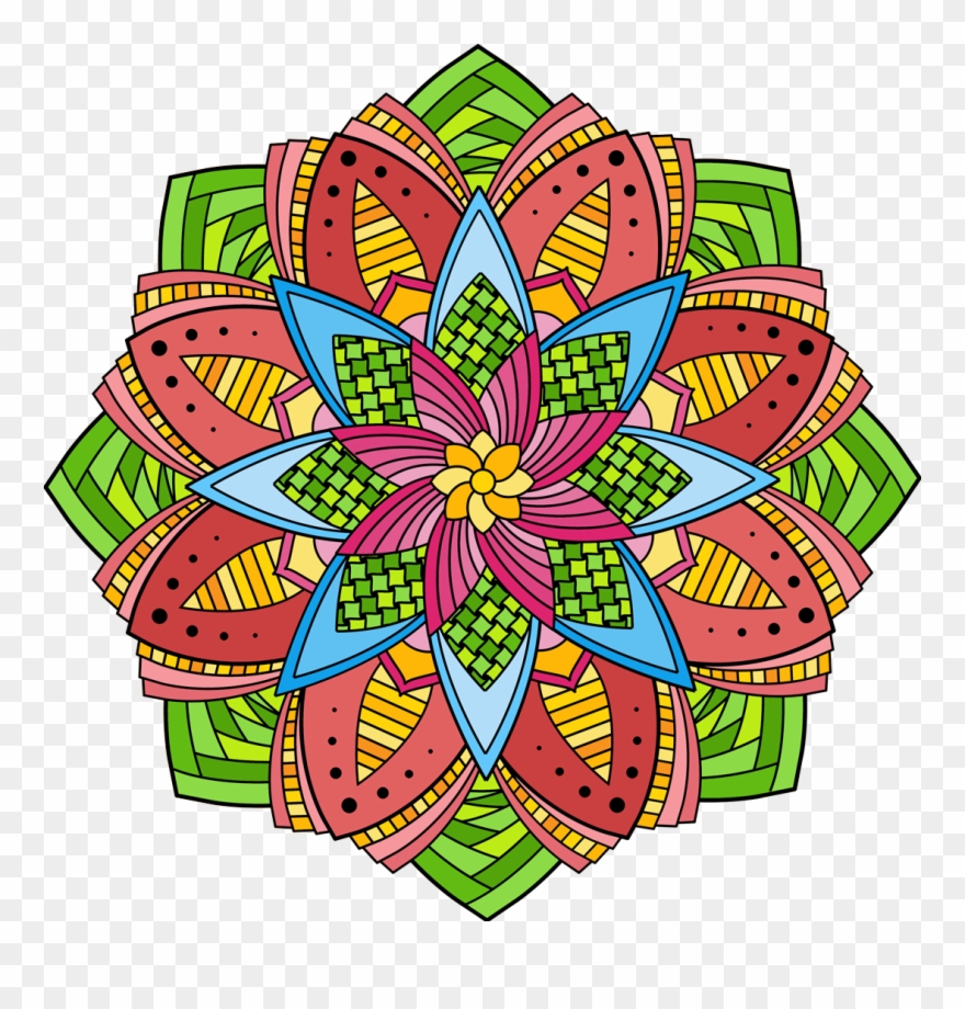 Mandala Coloring Pages - Coloring Book Clipart