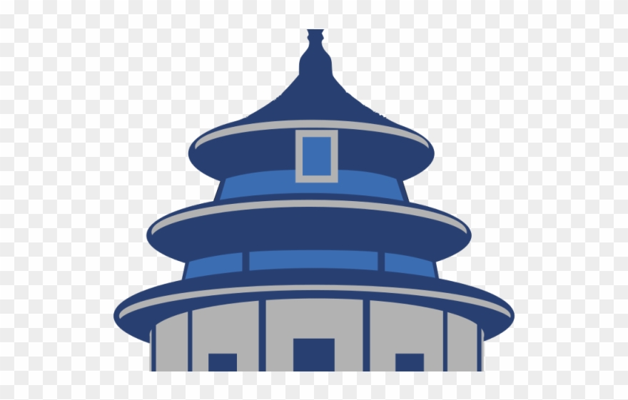 Parthenon Clipart Structure - Temple Of Heaven China Clipart - Png Download
