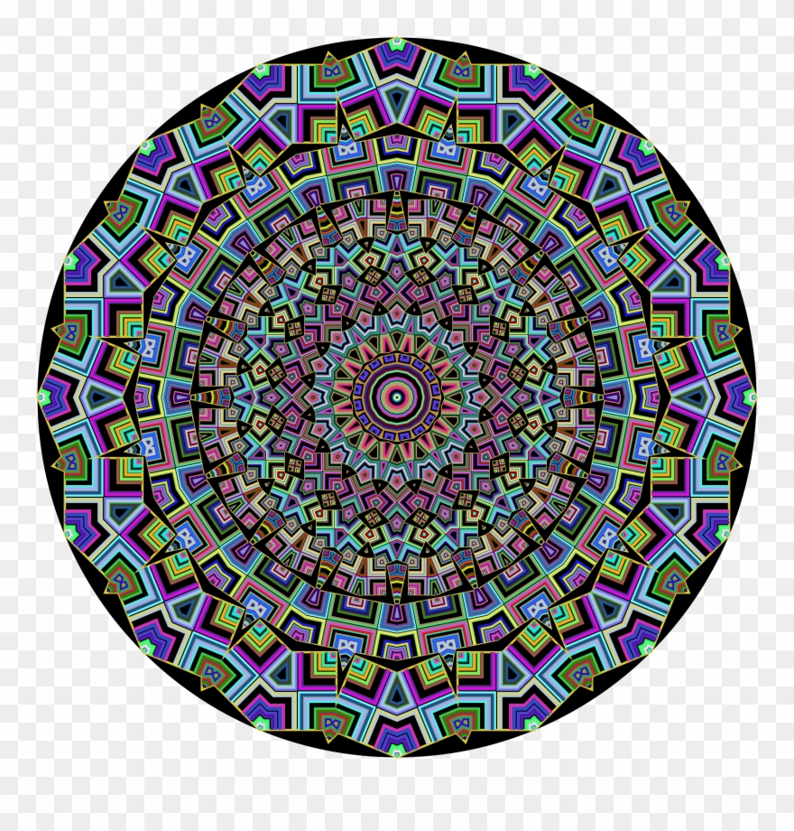 Mandala Line Art 3 Clipart