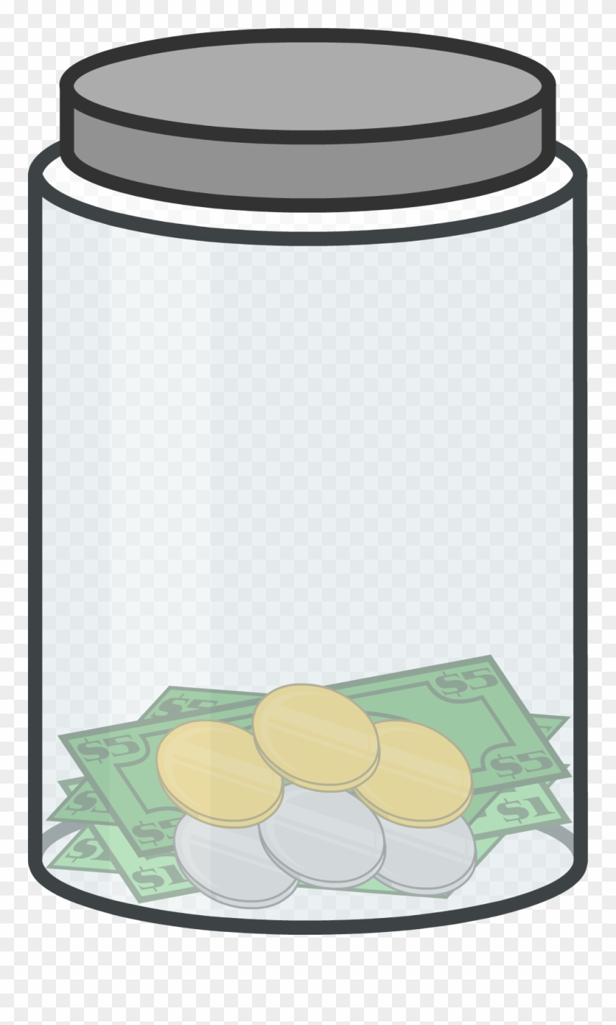 Tip Jar Left 2 - Object Redemption Tip Jar Clipart