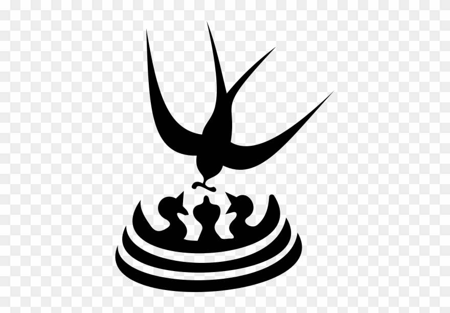 Nest Rubber Stamp - Emblem Clipart