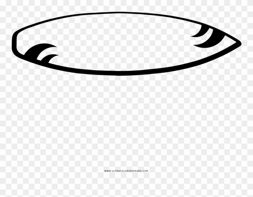 Surf Board Coloring Page - Tabla De Surf Para Colorear Clipart