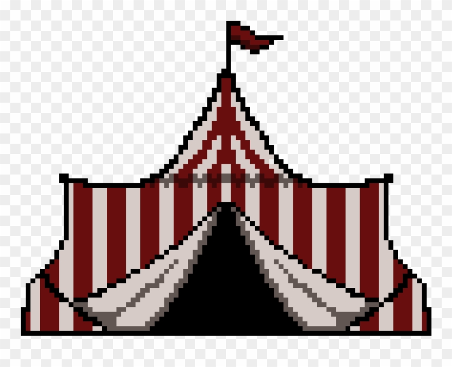 Carnival Tent - Illustration Clipart