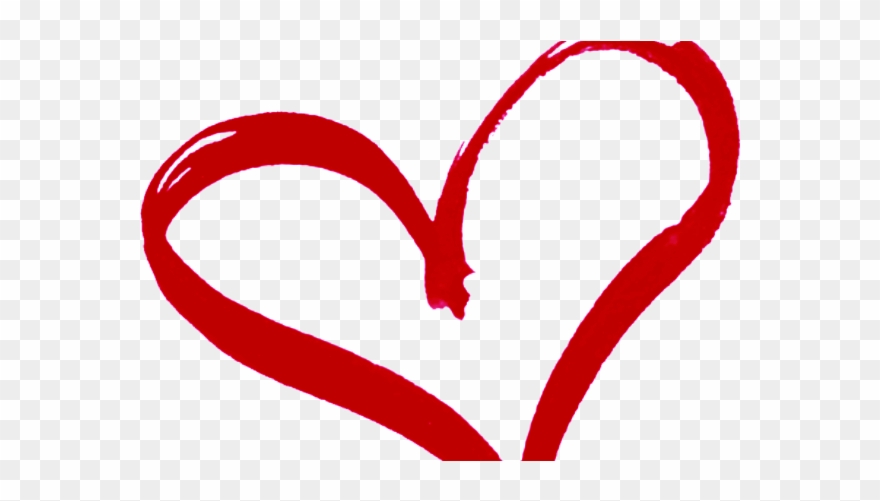 Transparent Background Heart Outline Clipart