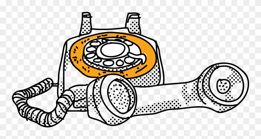 Most Telephones Still Looked Like This When Dns Was - Domain Name System Clipart