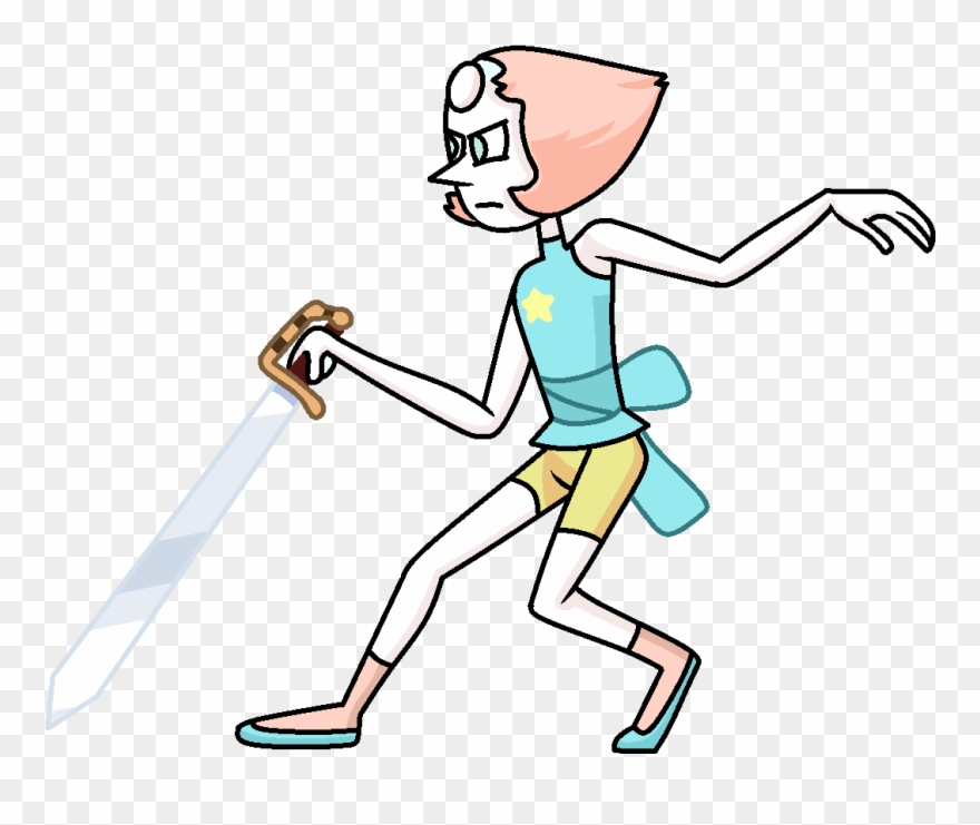 Pearl Will Stab - Pearl Design Steven Universe Clipart