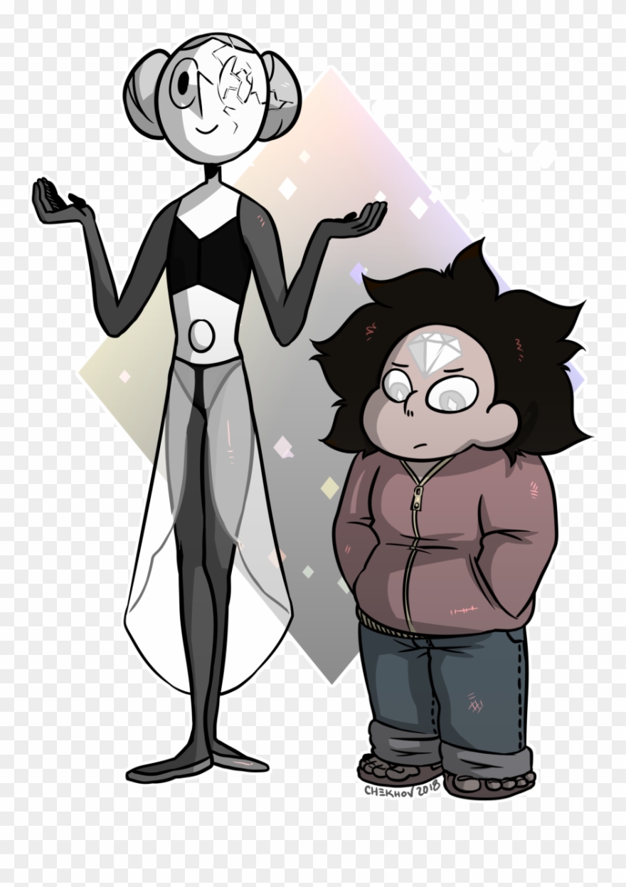 Whitediamond Steven His Story's A Bit Different But - Son Steven Universe Pink Diamond Clipart