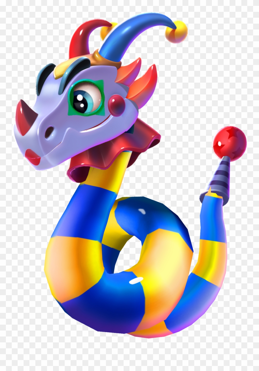 Trickster Dragon - Drawing Clipart