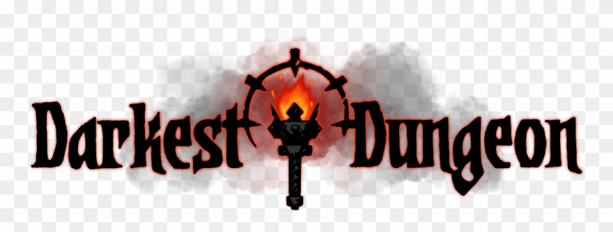 Torch Transparent Dungeon - Darkest Dungeon Logo Png Clipart