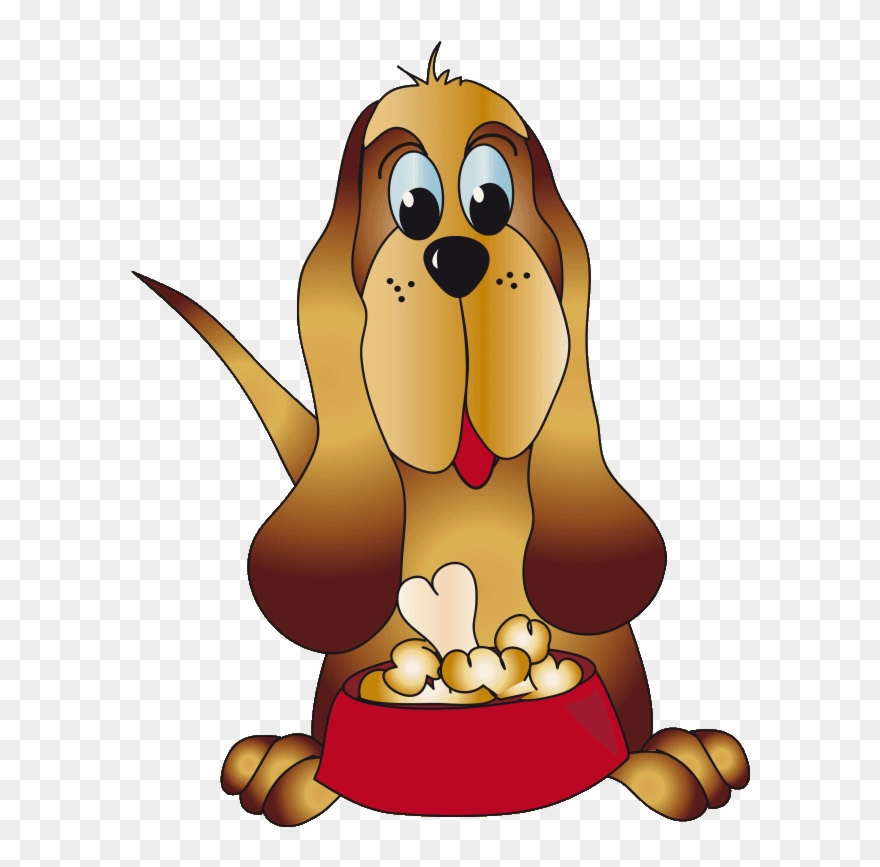 301 Chien Gamelle Os - Dog Cartoon Clipart
