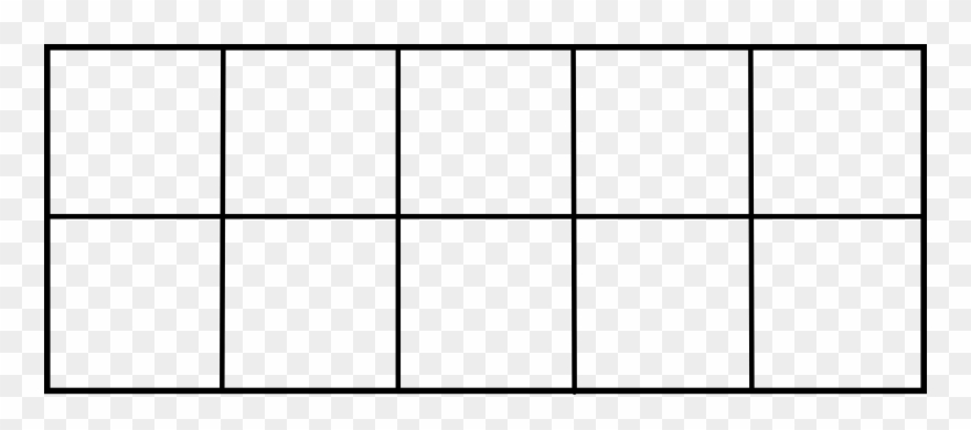 Image Placeholder - Printable Ten Frame Clipart