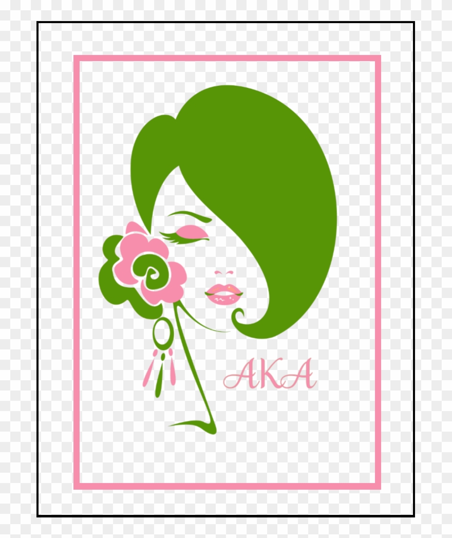 Aka Sorority Clipart Collection Cricut Explore Clip - Alpha Kappa Alpha Aka Clip Art - Png Download