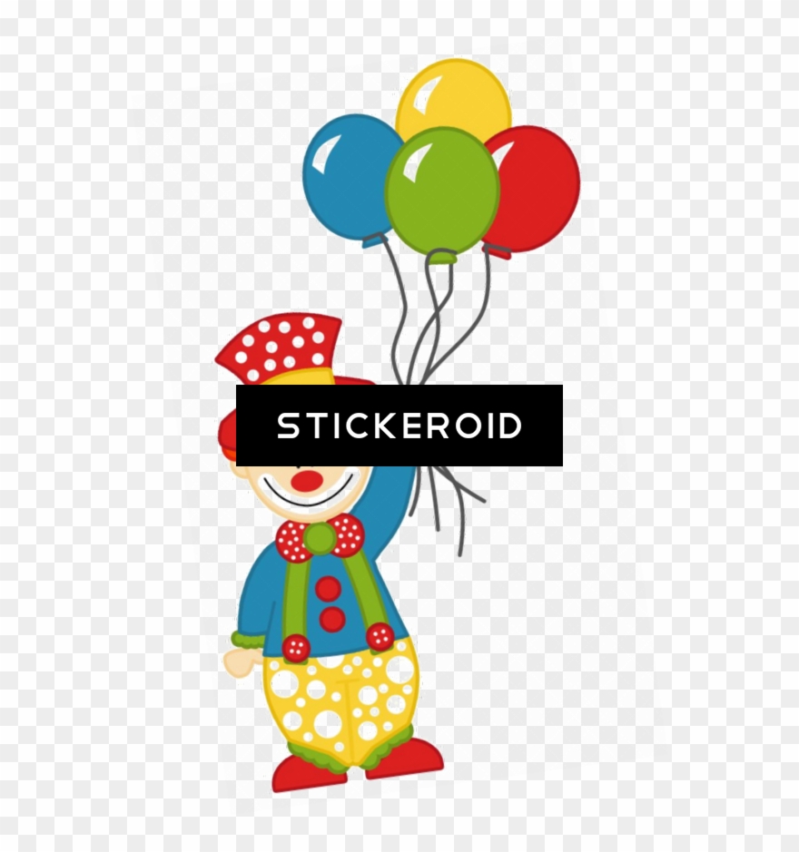 Clown Art - Circus Clipart