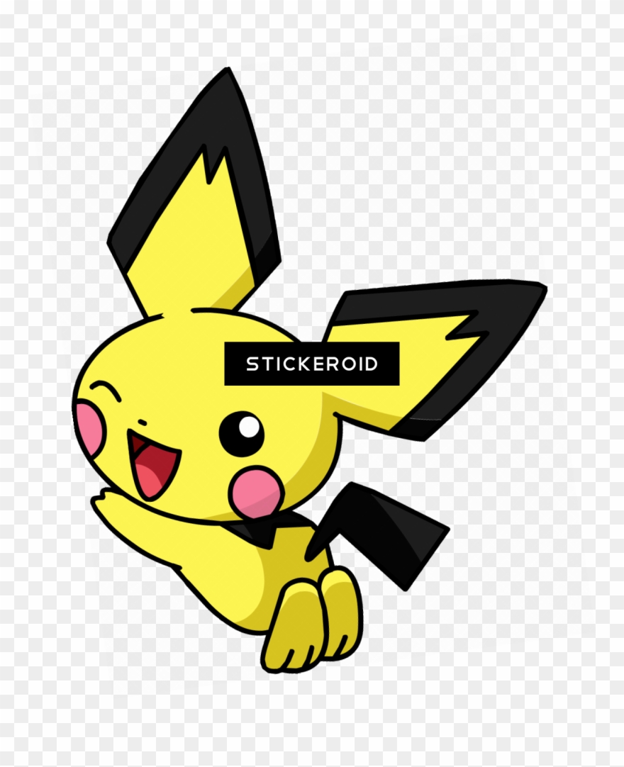 Anime Pokemon Cartoons - Pichu Clipart