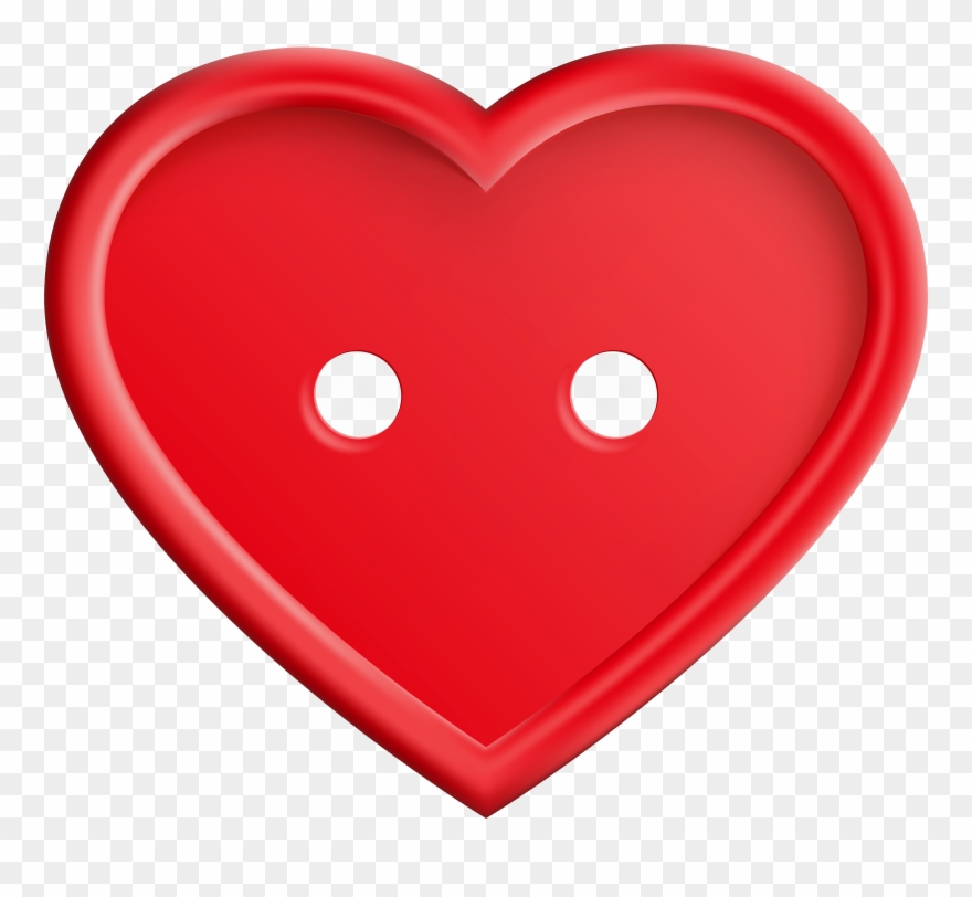 Red Heart Button Png Clip Art Imageu200b Gallery Yopriceville Transparent Png