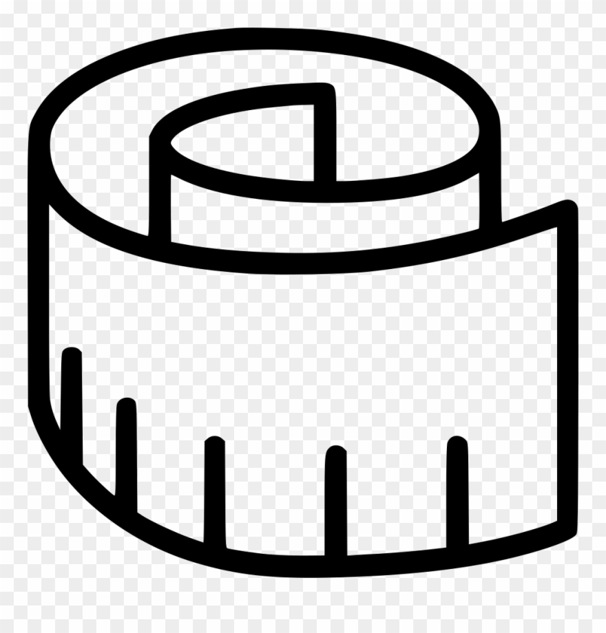 Tape Measure Comments - Measures Icon Clipart