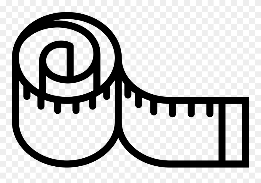 Open - Tape Measure Icon Png Clipart