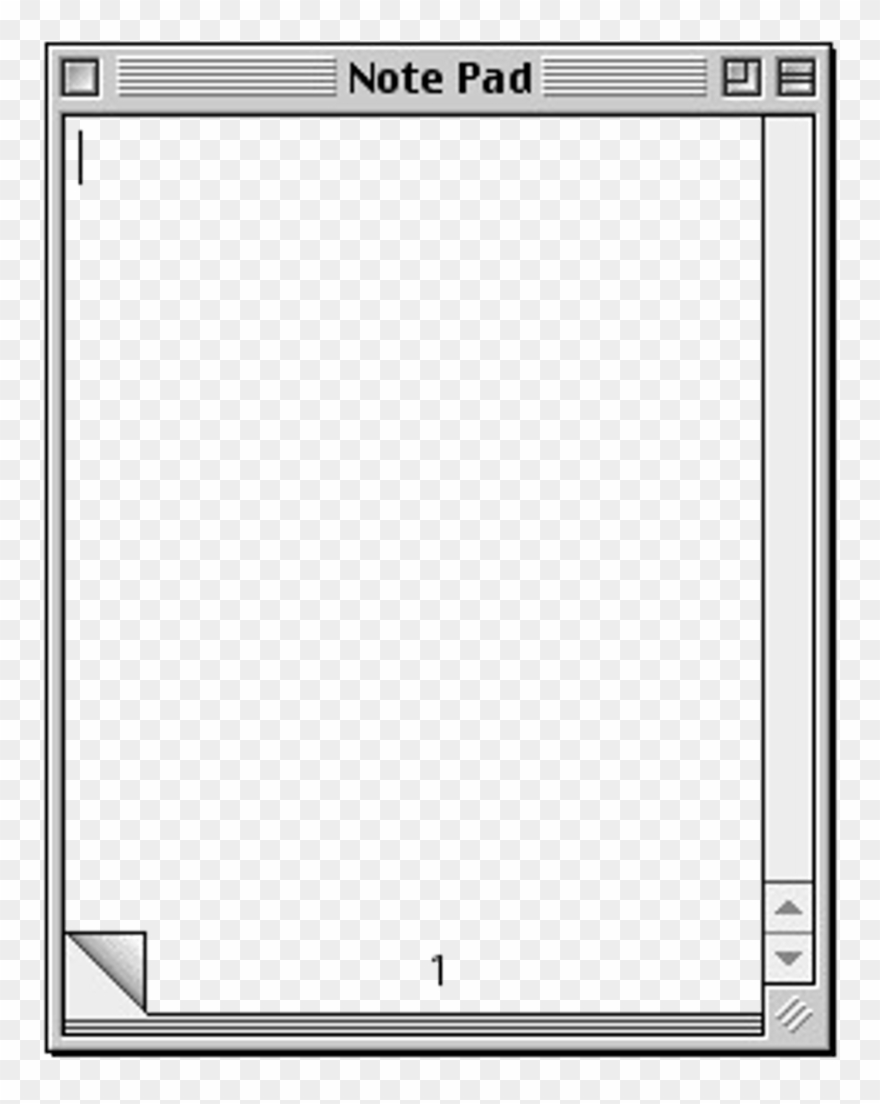 Notepad Clipart Notepad Background - Notepad++ - Png Download (#881147 ...