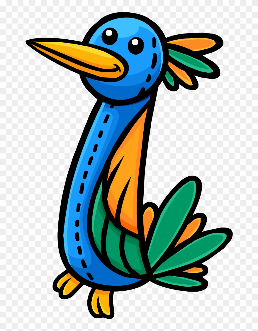 Rare Clipart Tropical Bird - Club Penguin Tropical Bird - Png Download