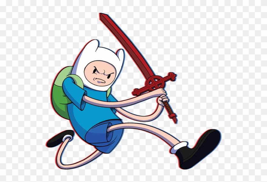 Leadership Lessons In Unlikely Places - Finn The Human Fighting Clipart