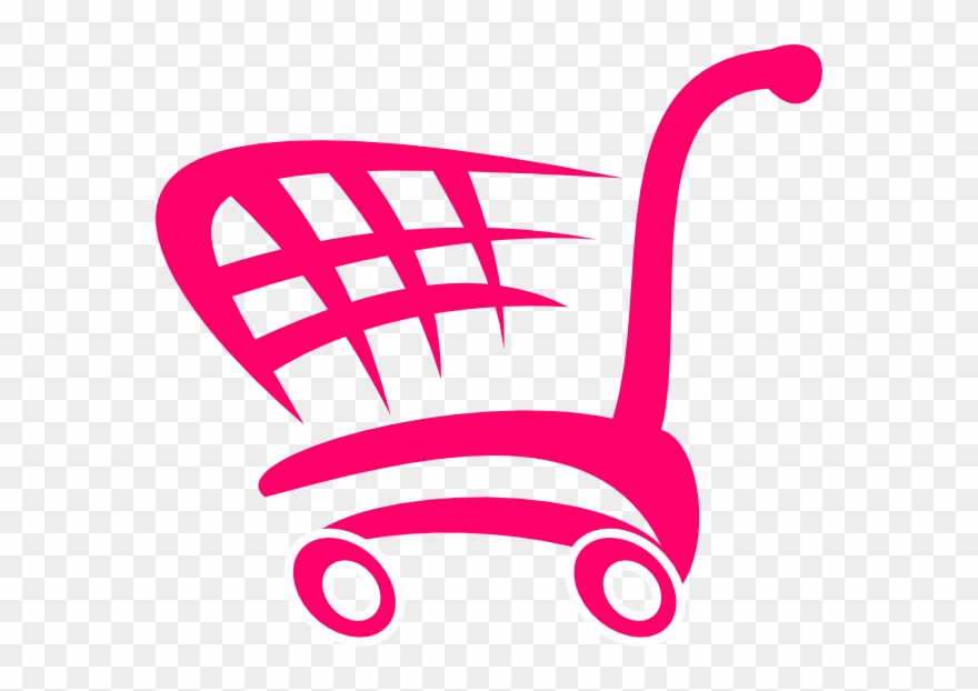 Shopping Cart Shower Curtain Clipart