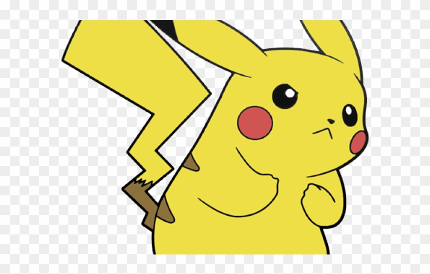 Pikachu Clipart Cartoon - Coloring Book - Png Download