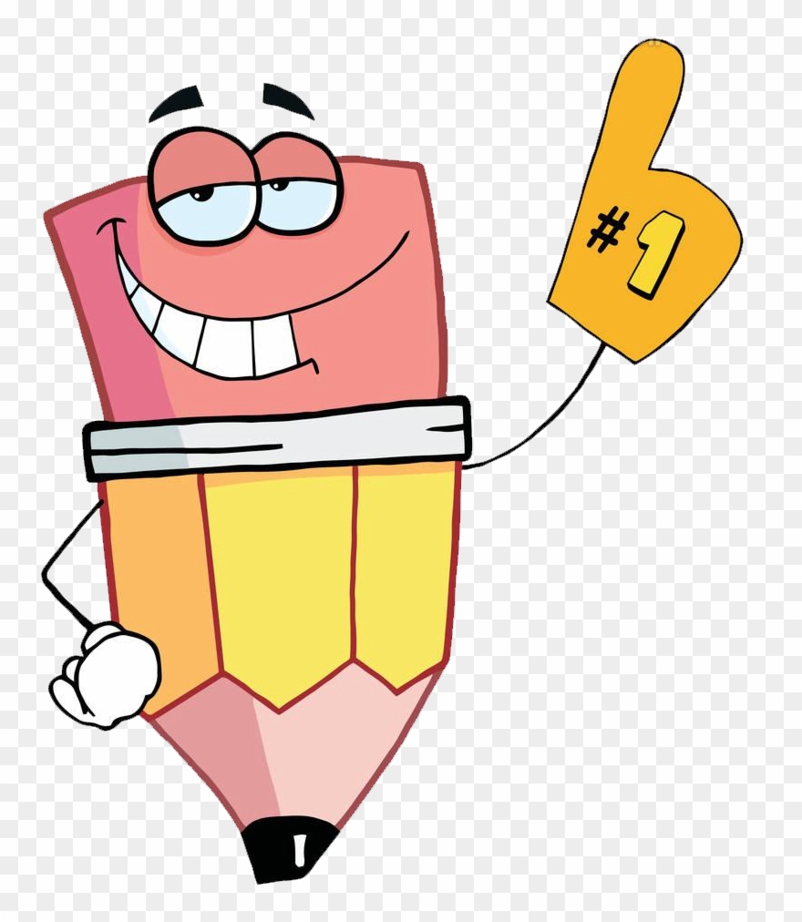 Banner Transparent Download Cartoons Drawing Pencil - Teaching And Technology Cartoon Clipart