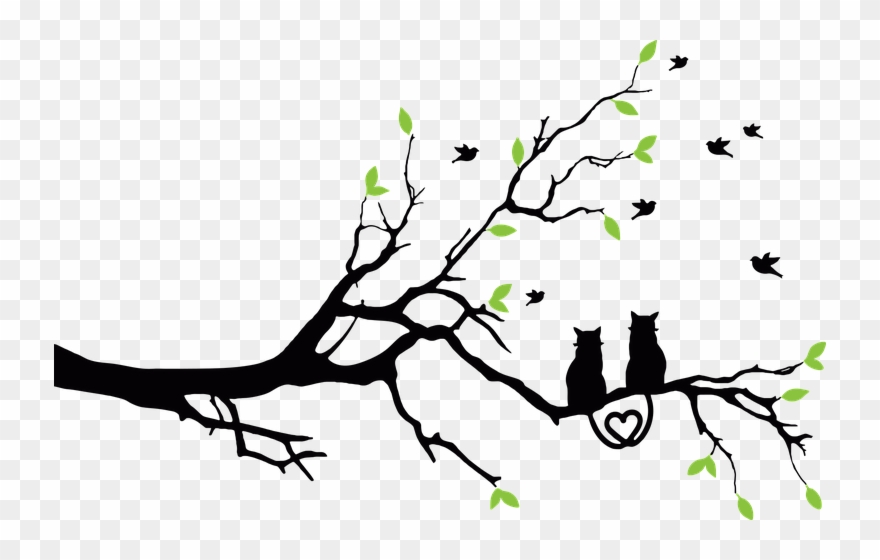 Tree Print On Wall Clipart