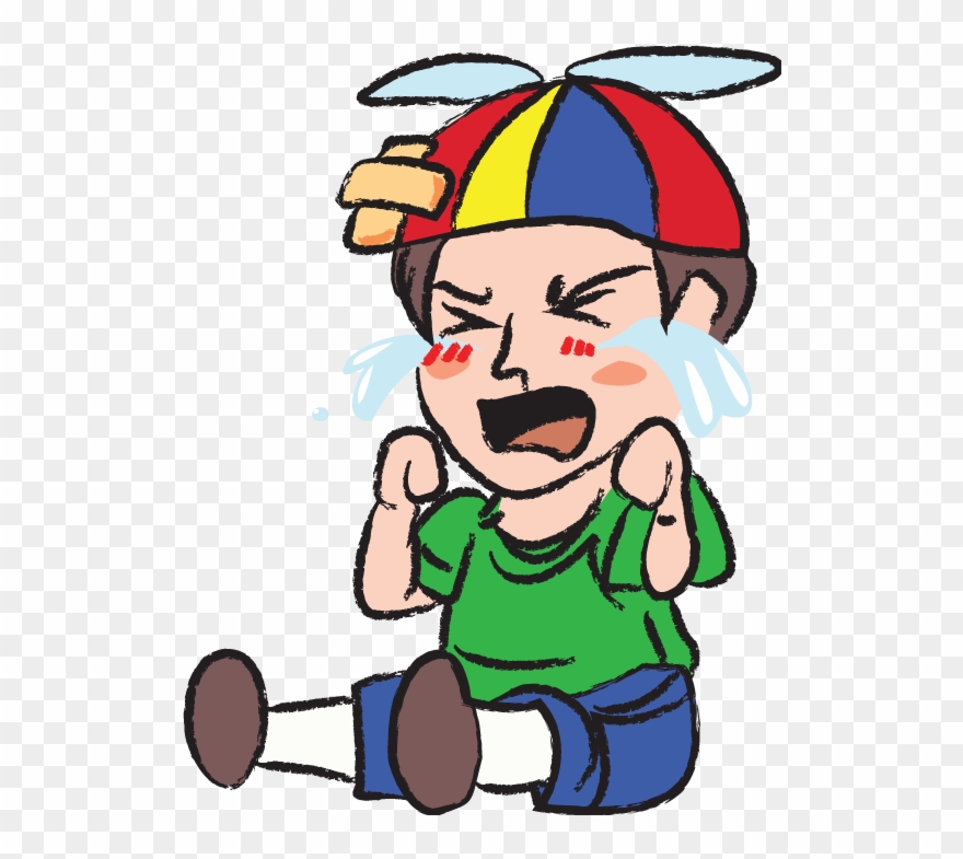 Walk2 Walk3 Walk1 Recoil Ko - Little Boy With Spinner Hat Clipart