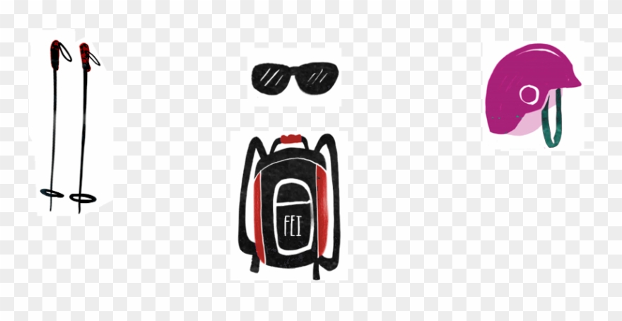 You Can Be Chill About Taking A Load Of Stuff With - Illustration Clipart