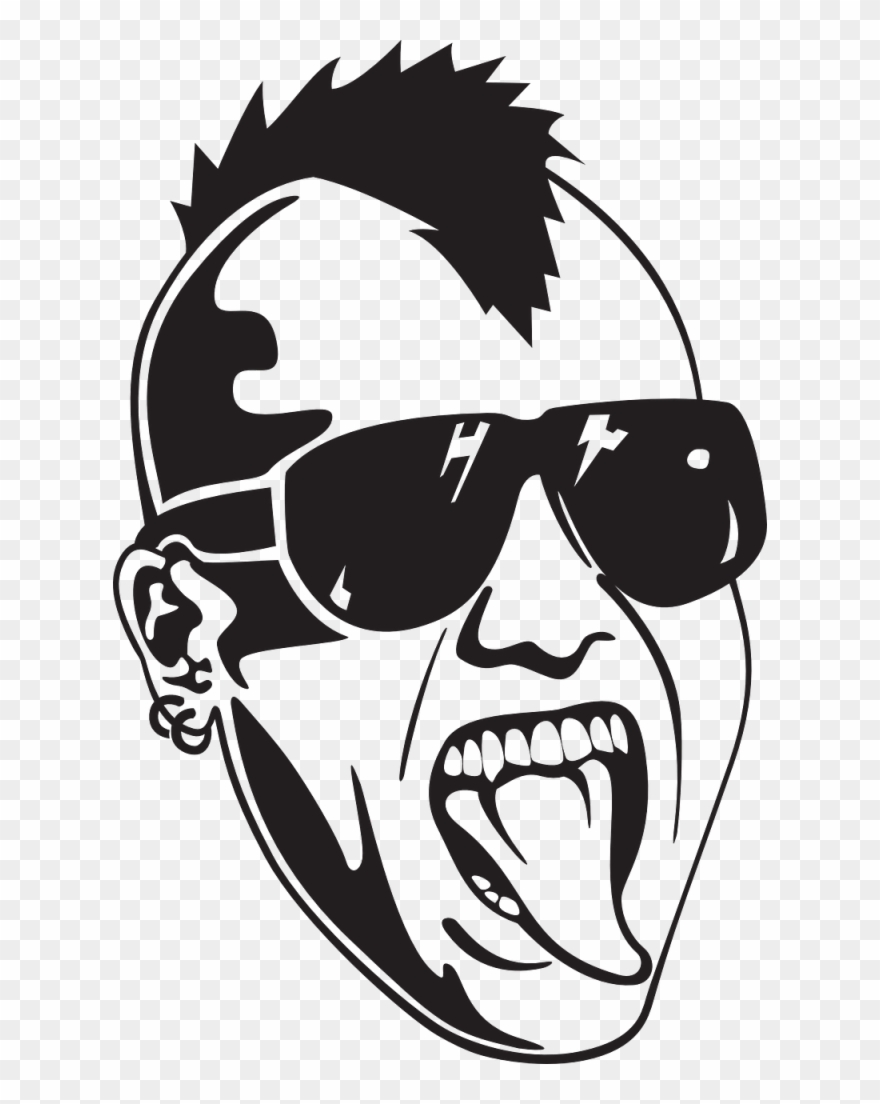 The Pop Punk Veterans Just Announced A New Set Of North - Gambar Punk Hitam Putih Clipart