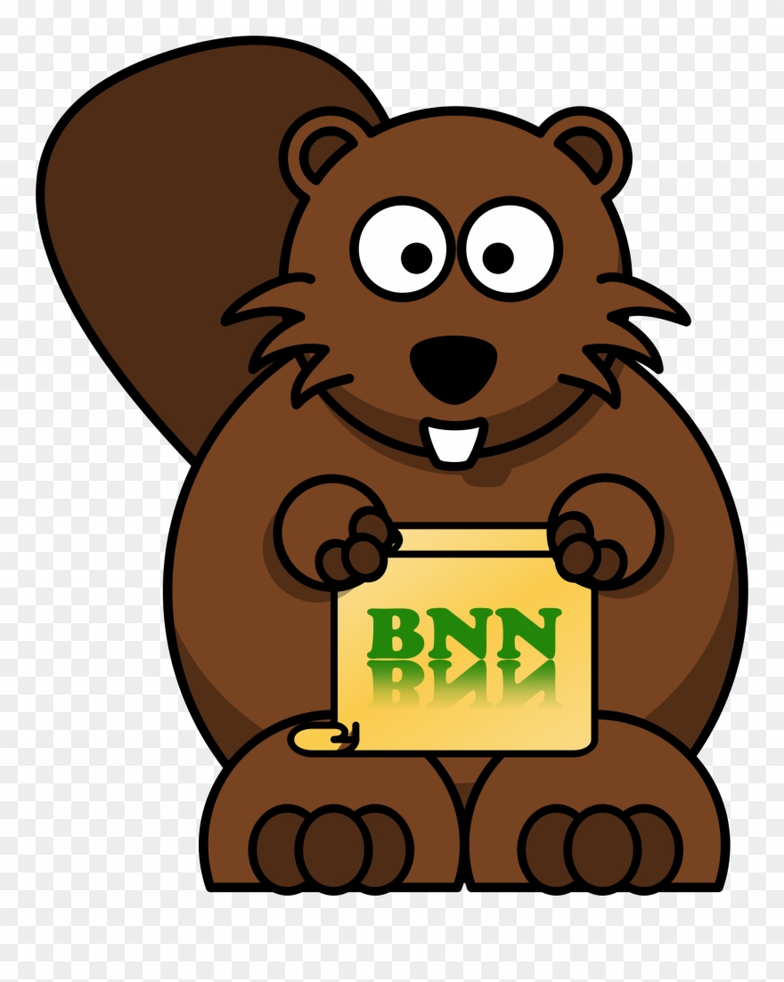 Cartoon Beaver Images - Beaver Clipart - Png Download