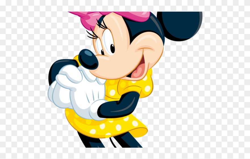 Crystal Palace Fc Clipart Minnie Mouse - Minnie Mouse Yellow Dress - Png Download