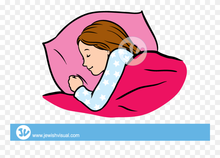 Girl Sleeping - Boy Clipart